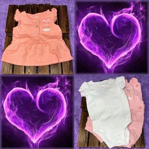 CARTER’S Baby Girls Clothes Lot